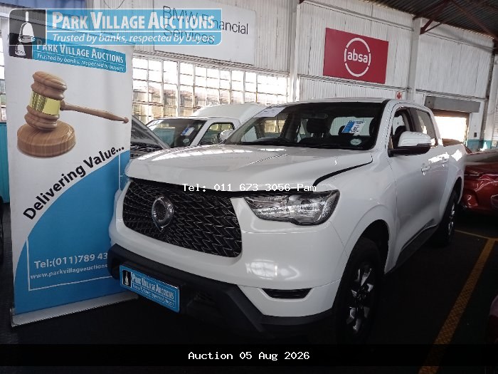 2021 GWM P-SERIES 2.0TD SX 4X4 DC PU (ODO : 154925)