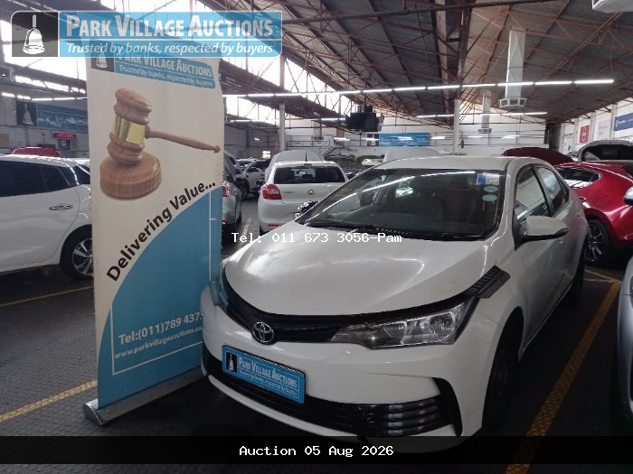 2020 TOYOTA COROLLA 1.6 PRESTIGE CVT (ODO : 277884)