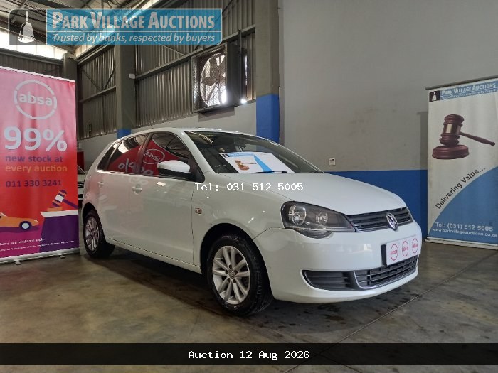 2016 VOLKSWAGEN POLO VIVO GP 1.4 TRENDLINE 5DR (ODO : 135965)