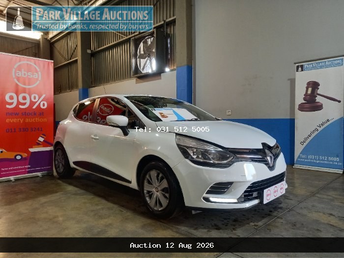 2020 RENAULT CLIO IV 900T AUTHENTIQUE 5DR 66KW (ODO : 89813)