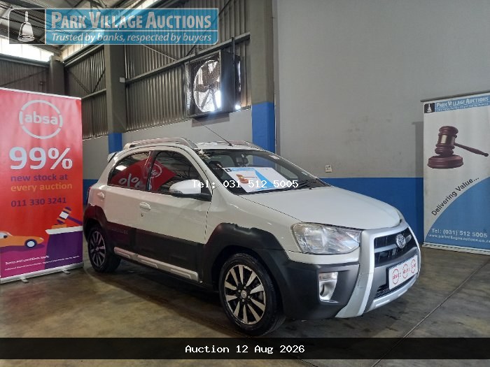 2016 TOYOTA ETIOS CROSS 1.5 XS 5DR (ODO : 170819)