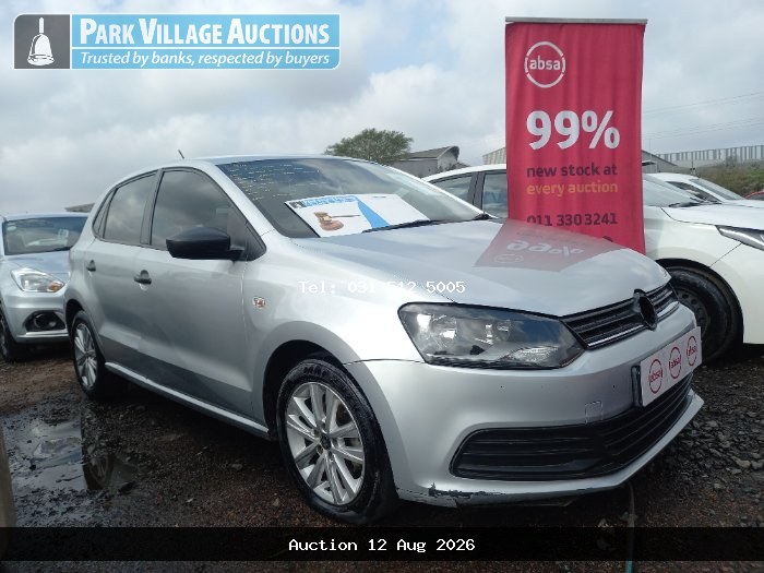 2021 VOLKSWAGEN POLO VIVO 1.4 TRENDLINE 5DR (ODO : 152533)