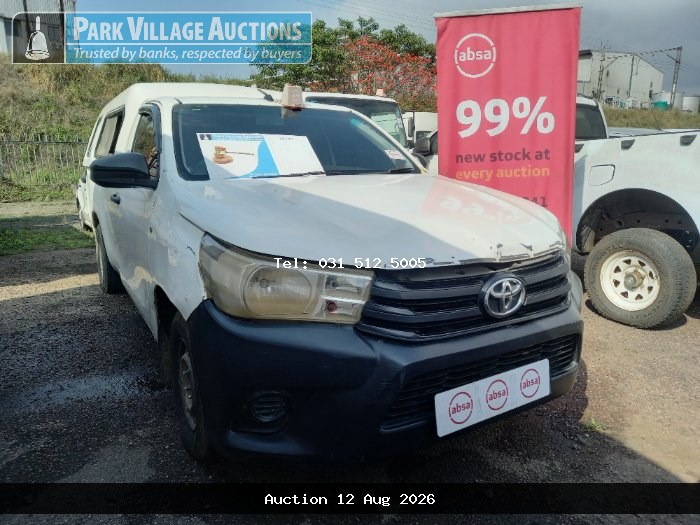 2018 TOYOTA HILUX 2.4 GD AC PU SC (ODO : 228973)