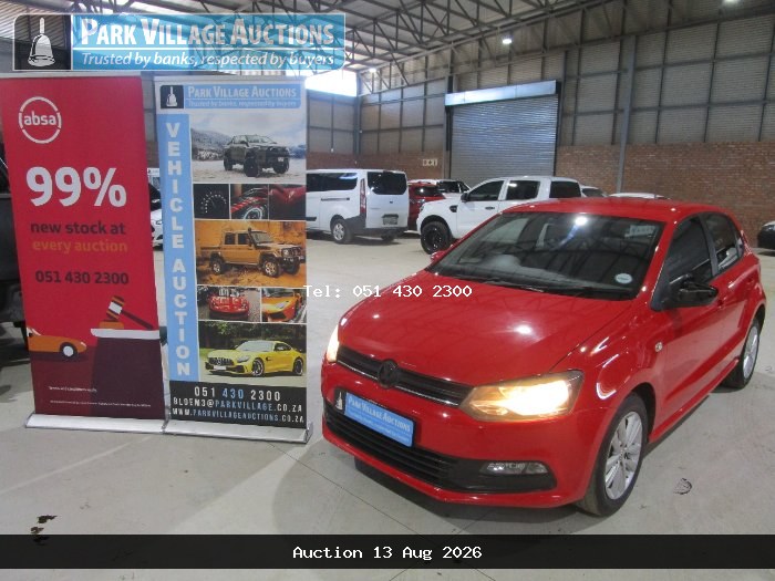 2021 VOLKSWAGEN POLO VIVO 1.4 COMFORTLINE 5DR (ODO : 102919)