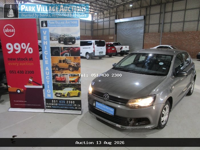 2023 VOLKSWAGEN POLO VIVO 1.4 TRENDLINE 5DR (ODO : 121868)