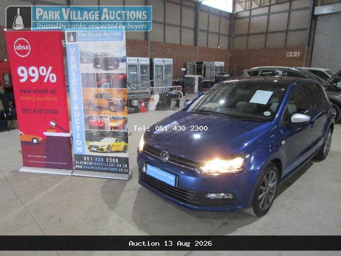 2021 VOLKSWAGEN POLO VIVO 1.4 MSWENKO 5DR (ODO : 106587)