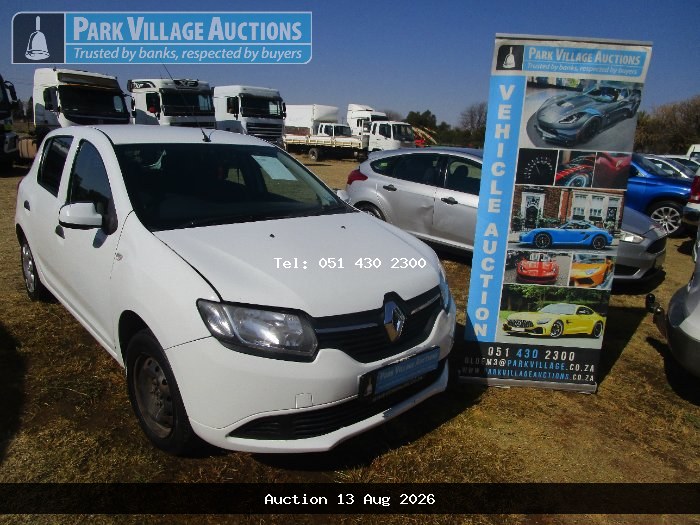 2014 RENAULT SANDERO 900T STEPWAY (ODO : 172658)