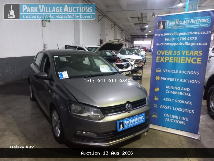 2019 VOLKSWAGEN POLO VIVO 1.4 COMFORTLINE 5DR (ODO : 106403)
