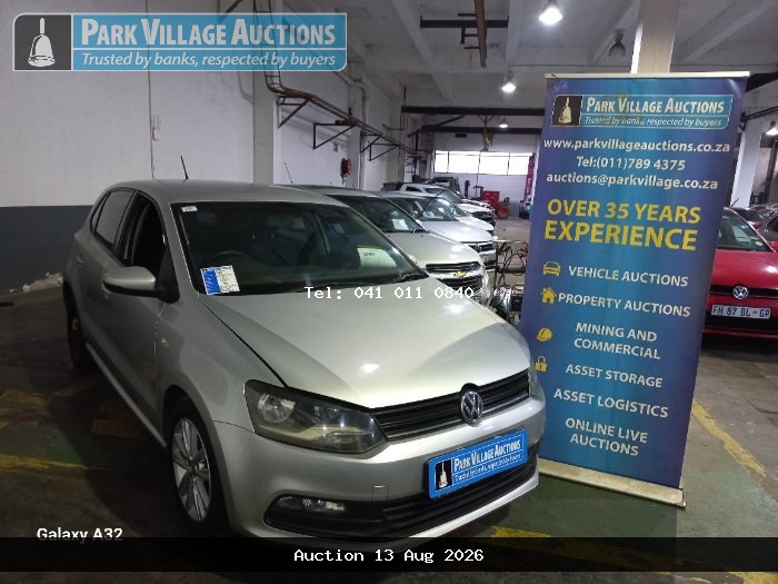 2020 VOLKSWAGEN POLO VIVO 1.4 COMFORTLINE 5DR (ODO : 160893)