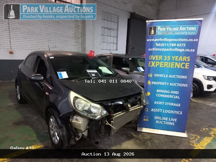 2017 KIA RIO 1.2 5DR (ODO : 183801)