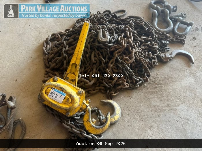 BLOCK TACKLE, CHAINS