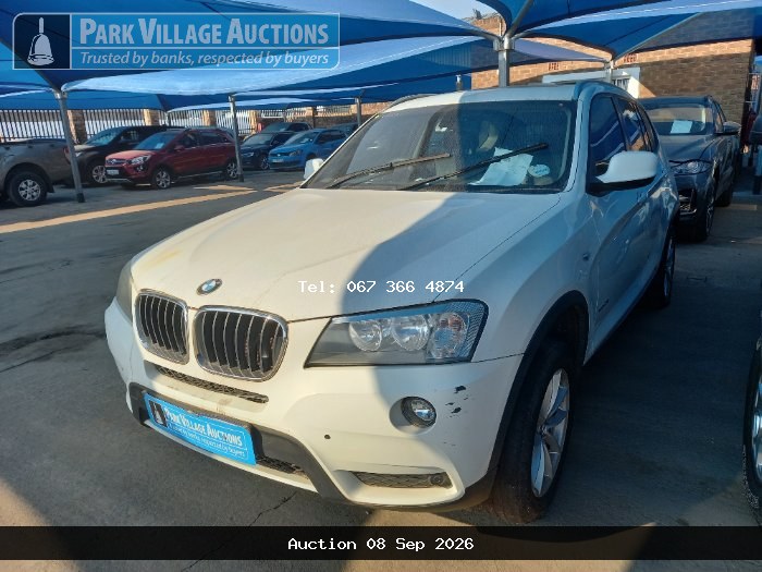 2012 BMW X3 XDRIVE20I AT (ODO : 196208)