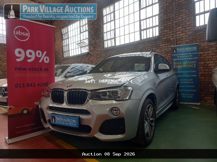 2016 BMW X3 XDRIVE20D AT F25 (ODO : 169246)