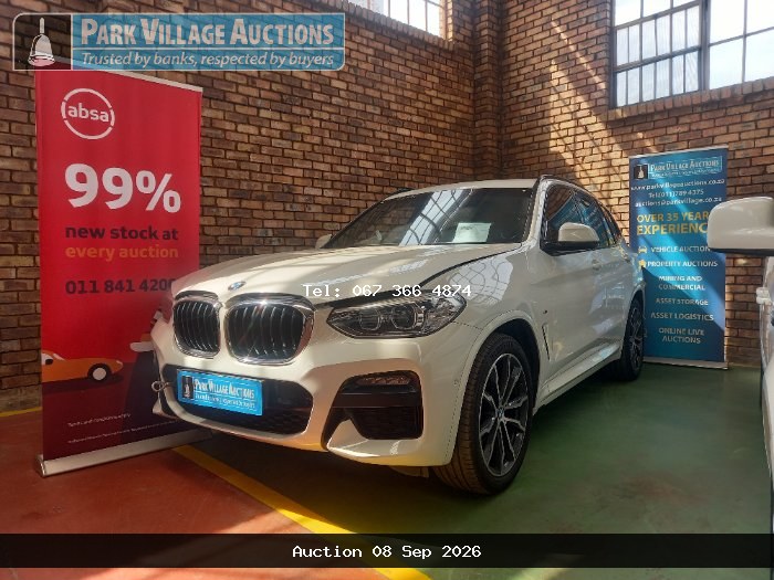 2020 BMW X3 XDRIVE 20D M-SPORT G01 (ODO : 94301)