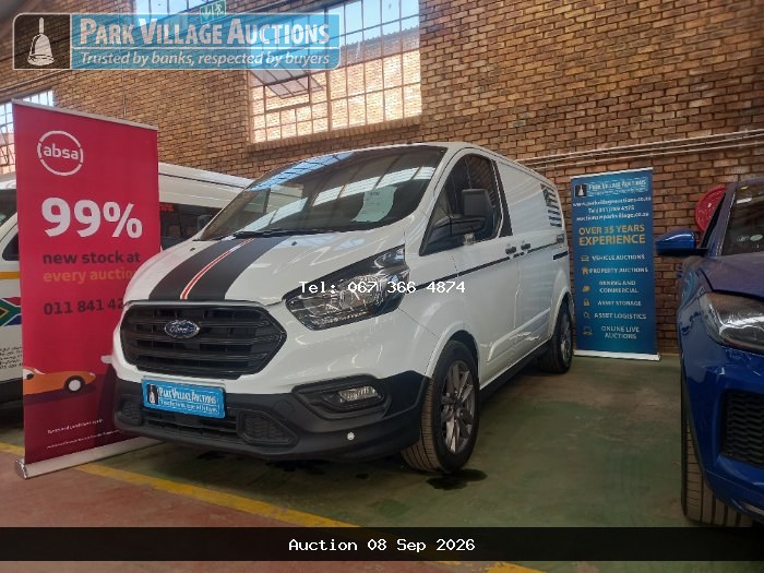 2019 FORD TRANSIT CUSTOM 2.2TDCI SPORT 114KW FC PV (ODO : 234241)