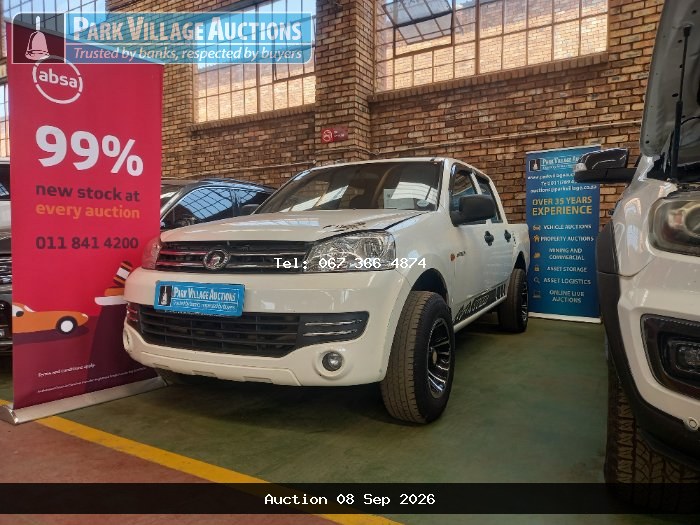 2020 GWM STEED 5 2.2 MPI BASE PU DC (ODO : 78433)