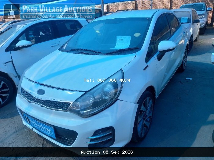 2016 KIA RIO 1.4 TEC 5DR (ODO : 155086)