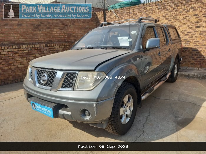 2012 NISSAN NAVARA 2.5 DCI LE 4X4 PU DC (ODO : 345996)