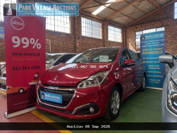 2018 PEUGEOT 208 1.2T PURETECH GT LINE 5DR (ODO : 86687)