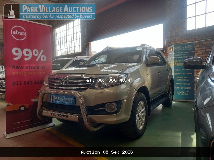 2016 TOYOTA FORTUNER 3.0D-4D RB (ODO : 139285)