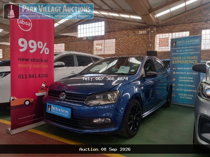 2022 VOLKSWAGEN POLO VIVO 1.4 COMFORTLINE 5DR (ODO : 135388)