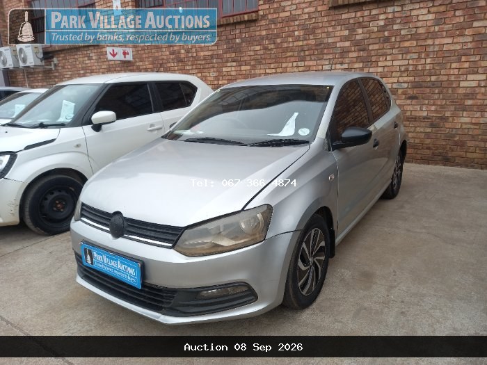 2019 VOLKSWAGEN POLO VIVO 1.4 TRENDLINE 5DR (ODO : 161246)