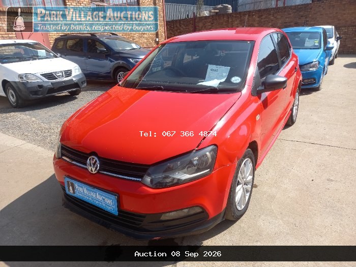 2020 VOLKSWAGEN POLO VIVO 1.4 TRENDLINE 5DR (ODO : 175298)