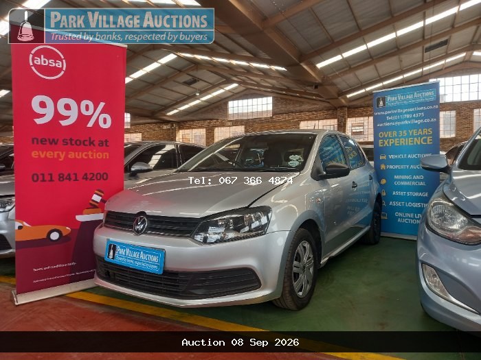 2023 VOLKSWAGEN POLO VIVO 1.4 TRENDLINE 5DR (ODO : 54551)