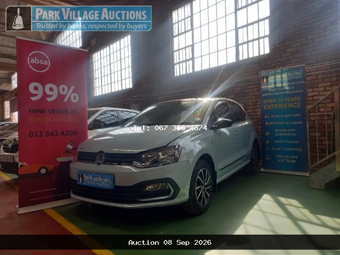 2025 VOLKSWAGEN POLO VIVO 1.6 LIFE TIP 5DR (ODO : 17560)