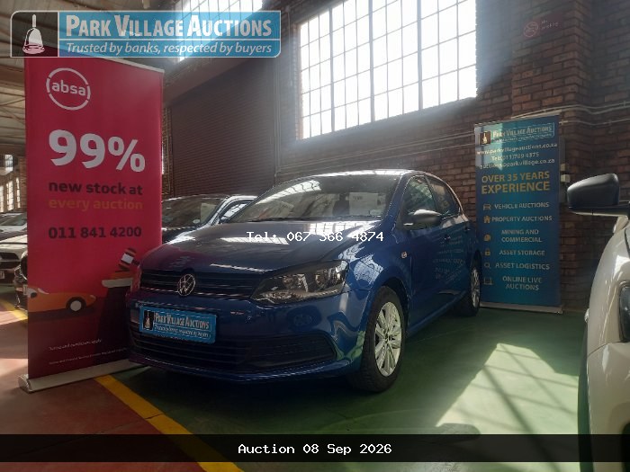 2024 VOLKSWAGEN POLO VIVO 1.4 TRENDLINE 5DR (ODO : 59394)