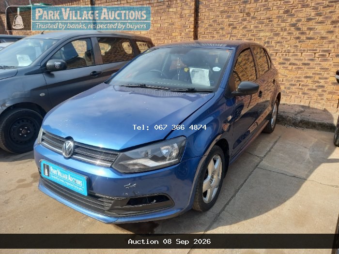 2018 VOLKSWAGEN POLO VIVO 1.4 TRENDLINE 5DR (ODO : 256943)