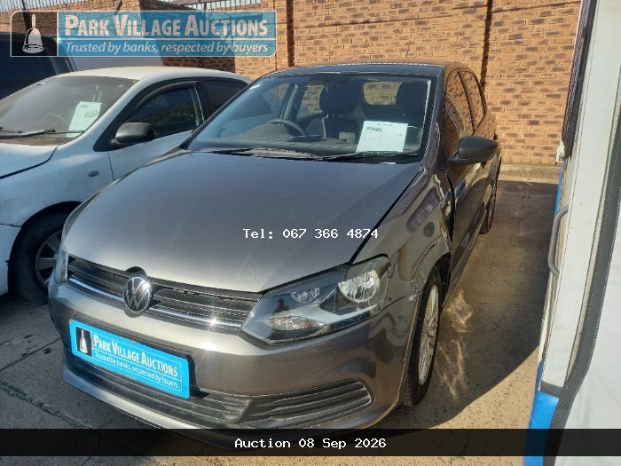 2022 VOLKSWAGEN POLO VIVO 1.4 TRENDLINE 5DR (ODO : 111845)