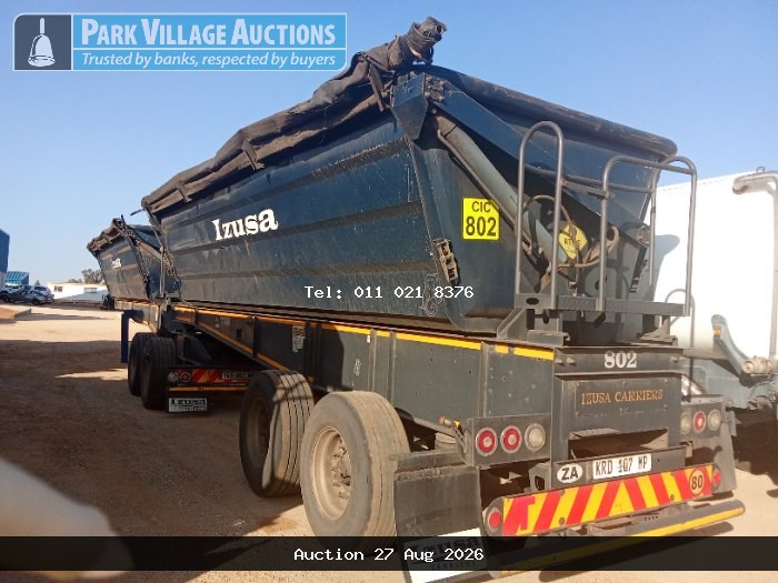 2022 LEADER TRAILER BODIES SIDE TIPPER LINK TRAILER