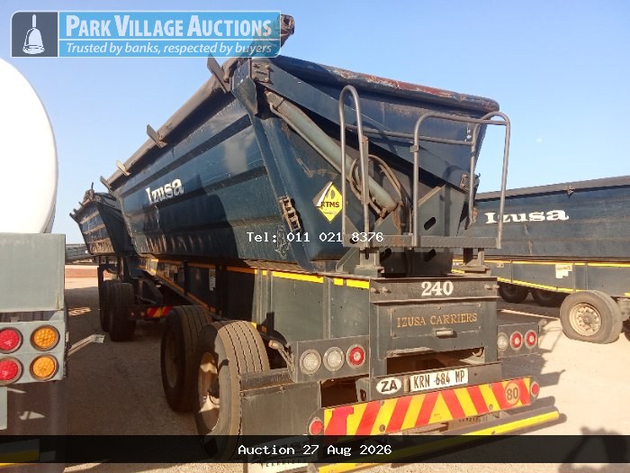 2022 LEADER TRAILER BODIES SIDE TIPPER LINK TRAILER