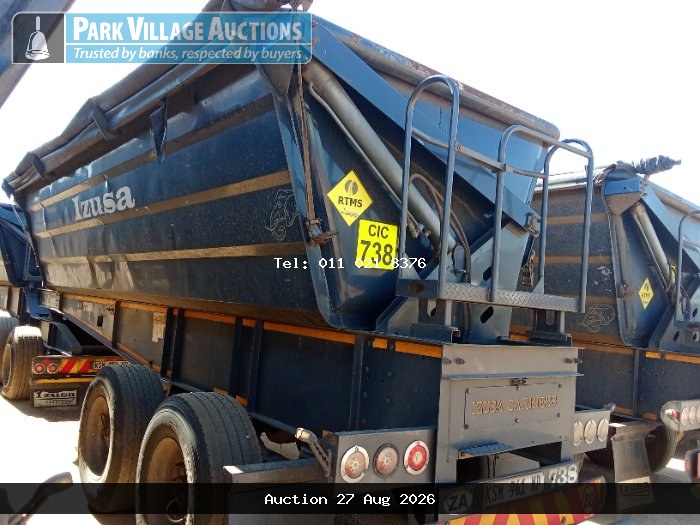 2022 LEADER TRAILER BODIES SIDE TIPPER LINK TRAILER