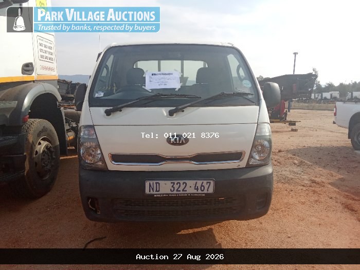 2015 KIA K2700 DROP SIDE LDV