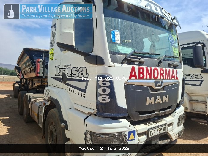 2023 MAN TGS 27.480 TRUCK TRACTOR