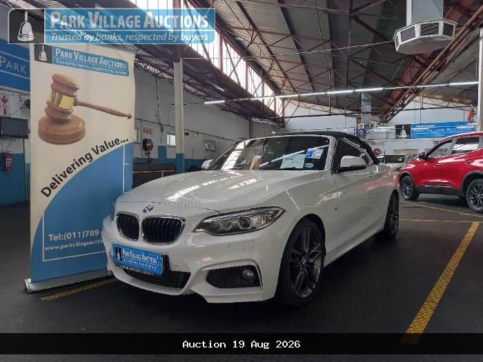2016 BMW 220I CONVERT M SPORT AT F23 (ODO : 134010)