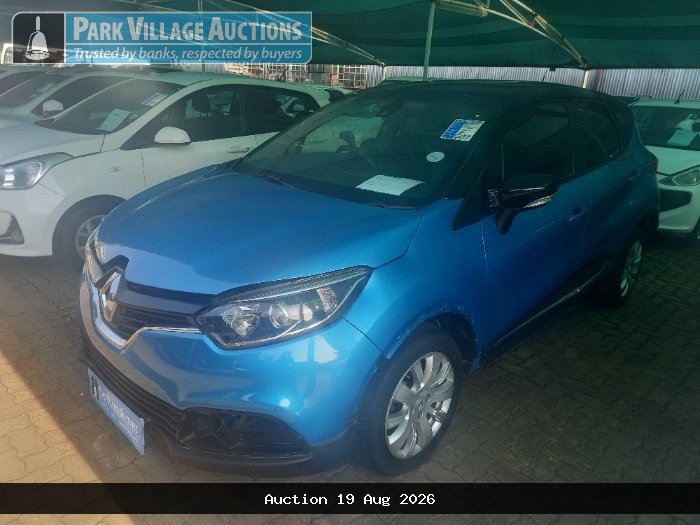 2016 RENAULT CAPTUR 900T EXPRESSION 5DR 66KW (ODO : 115101)