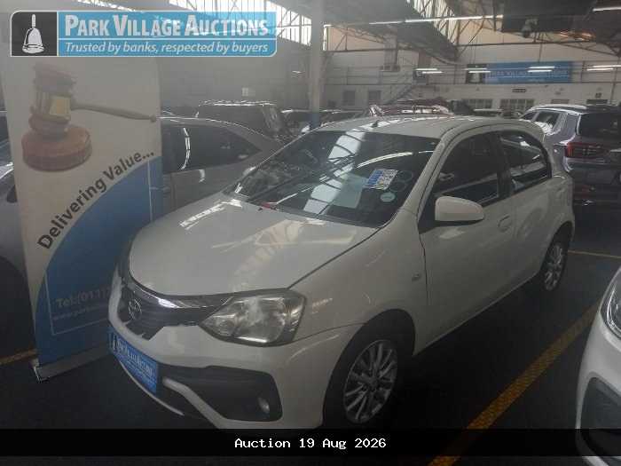 2017 TOYOTA ETIOS 1.5 XSSPRINT 5DR (ODO : 205634)