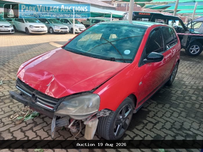 2017 VOLKSWAGEN POLO VIVO GP 1.6 GTS 5DR (ODO : NO READING)