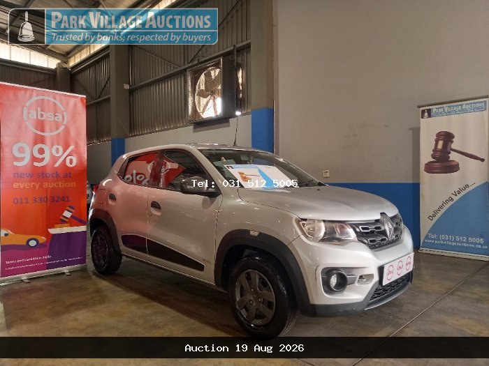 2019 RENAULT KWID 1.0 DYNAMIQUE 5DR (ODO : 129084)