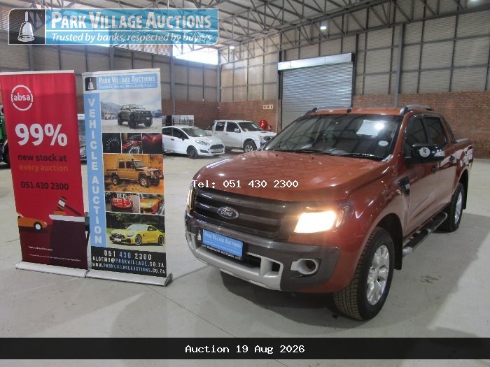2015 FORD RANGER 3.2TDCI WILDTRAK 4X4 AT PU DC (ODO : 259784)