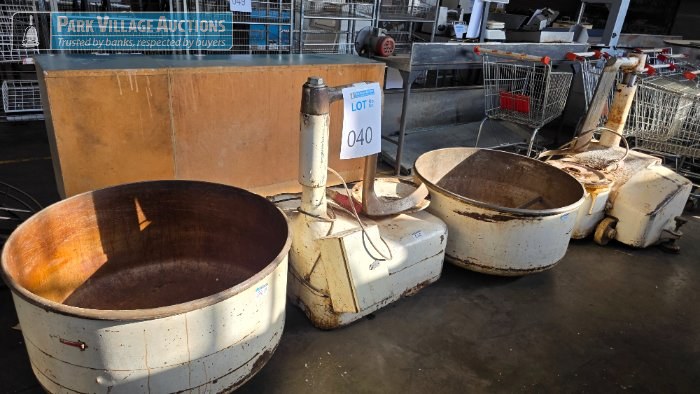2 X DOUGH MIXERS - STRIPPED