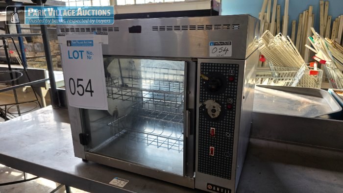 ANVIL COUNTER TOP ROTISSERIE OVEN - EXCLUDING TABLE
