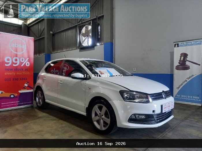 2022 VOLKSWAGEN POLO VIVO 1.6 HIGHLINE 5DR (ODO : 52721)
