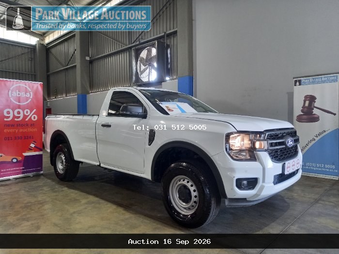 2026 FORD RANGER 2.0D SIT XL AT SC PU (ODO : 6765)
