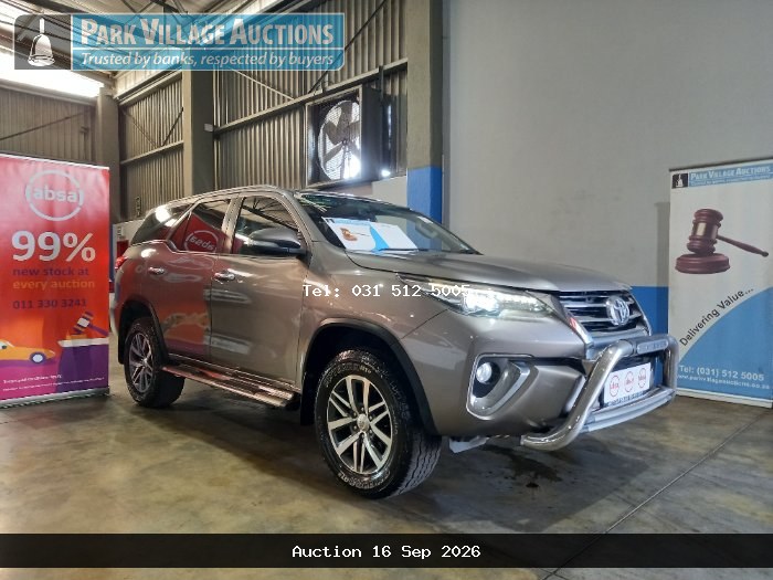 2017 TOYOTA FORTUNER 2.8GD-6 RB AT (ODO : 144431)