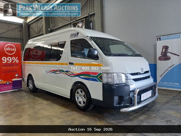 2025 TOYOTA QUANTUMHIACE 2.5 D-4D SESFIKILE 16S (ODO : 75120)