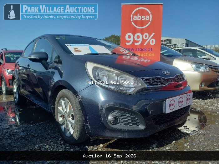 2014 KIA RIO 1.4 5DR (ODO : 267748)